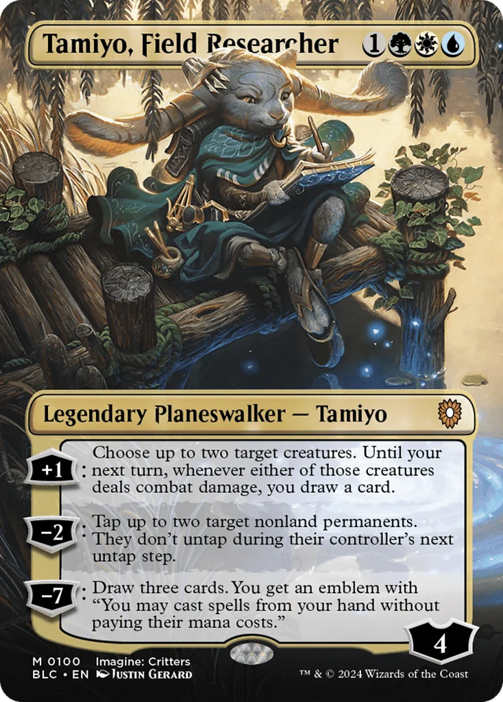 Tamiyo, Field Researcher · Bloomburrow Commander