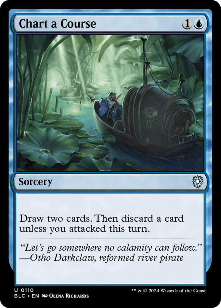 Chart a Course · Bloomburrow Commander