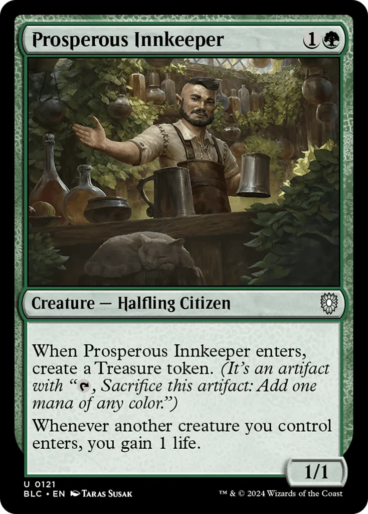 Prosperous Innkeeper · Bloomburrow Commander