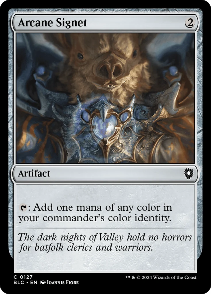 Arcane Signet · Bloomburrow Commander