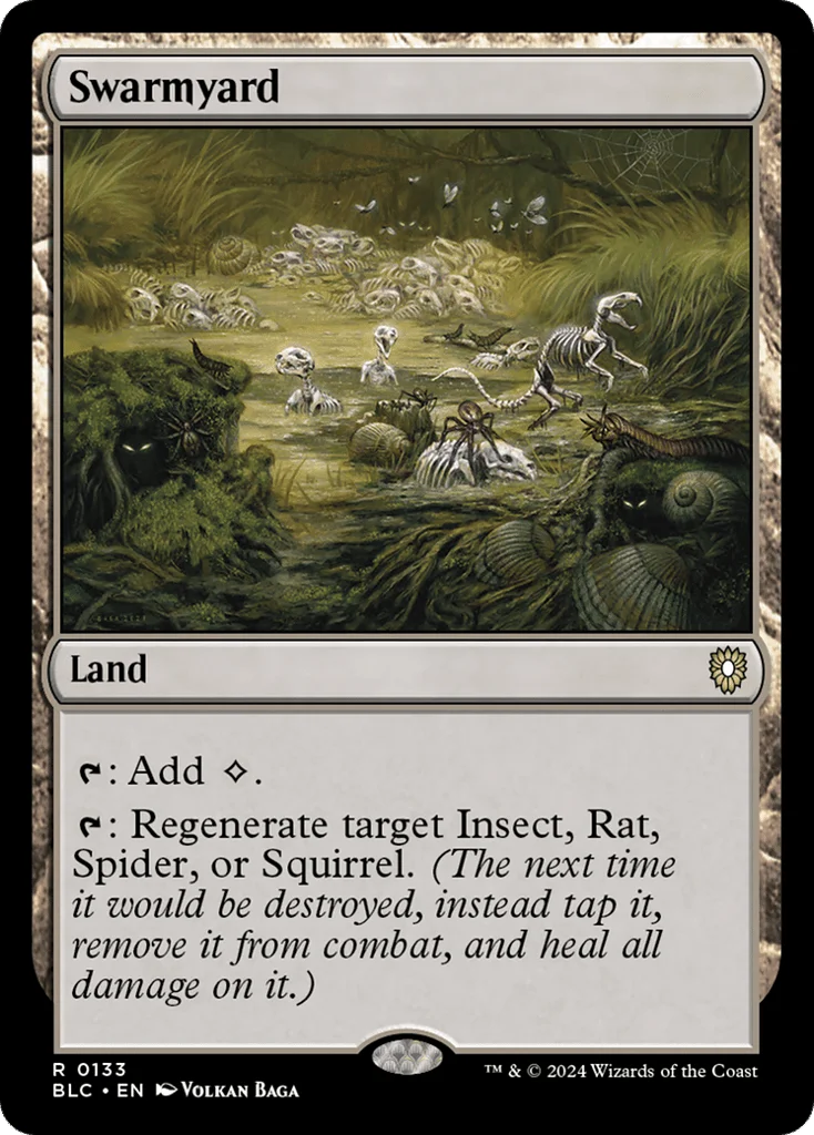 Swarmyard · Bloomburrow Commander