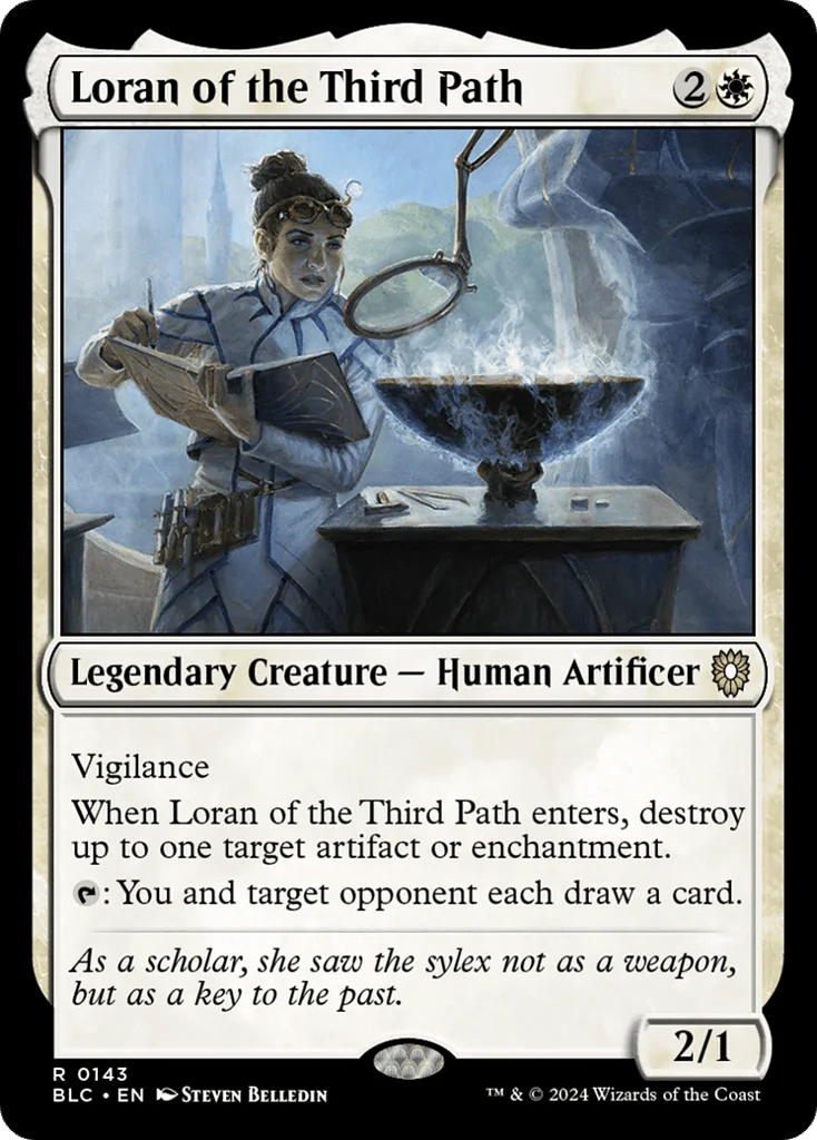 Loran of the Third Path · Bloomburrow Commander