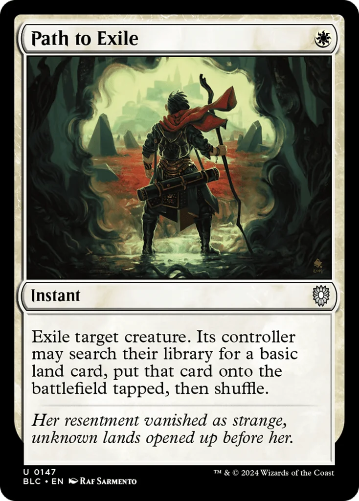 Path to Exile · Bloomburrow Commander