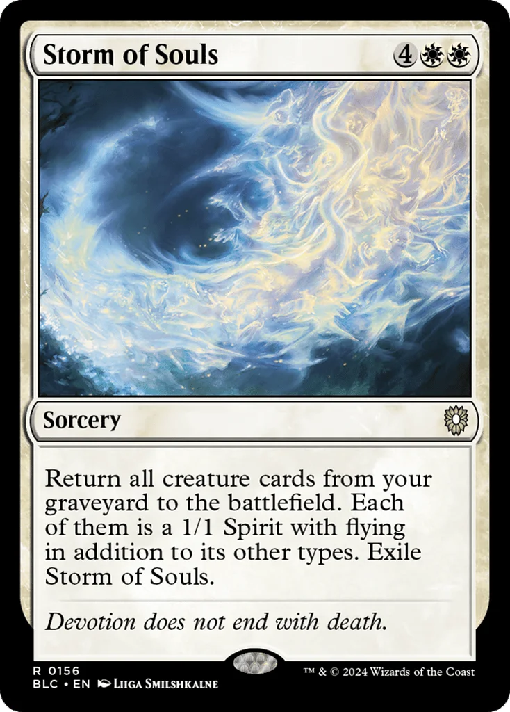 Storm of Souls · Bloomburrow Commander