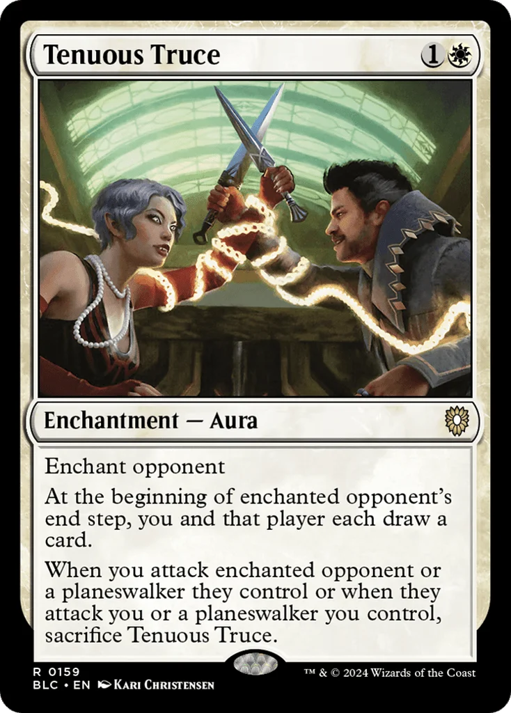 Tenuous Truce · Bloomburrow Commander