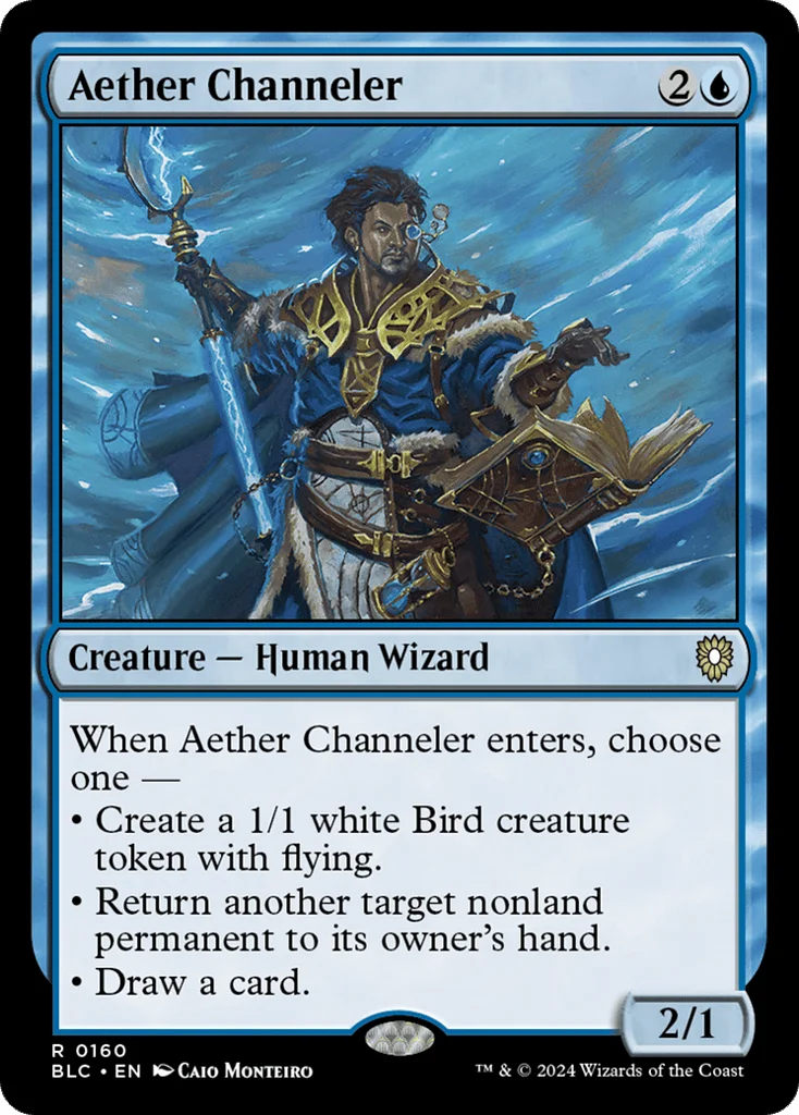 Aether Channeler · Bloomburrow Commander