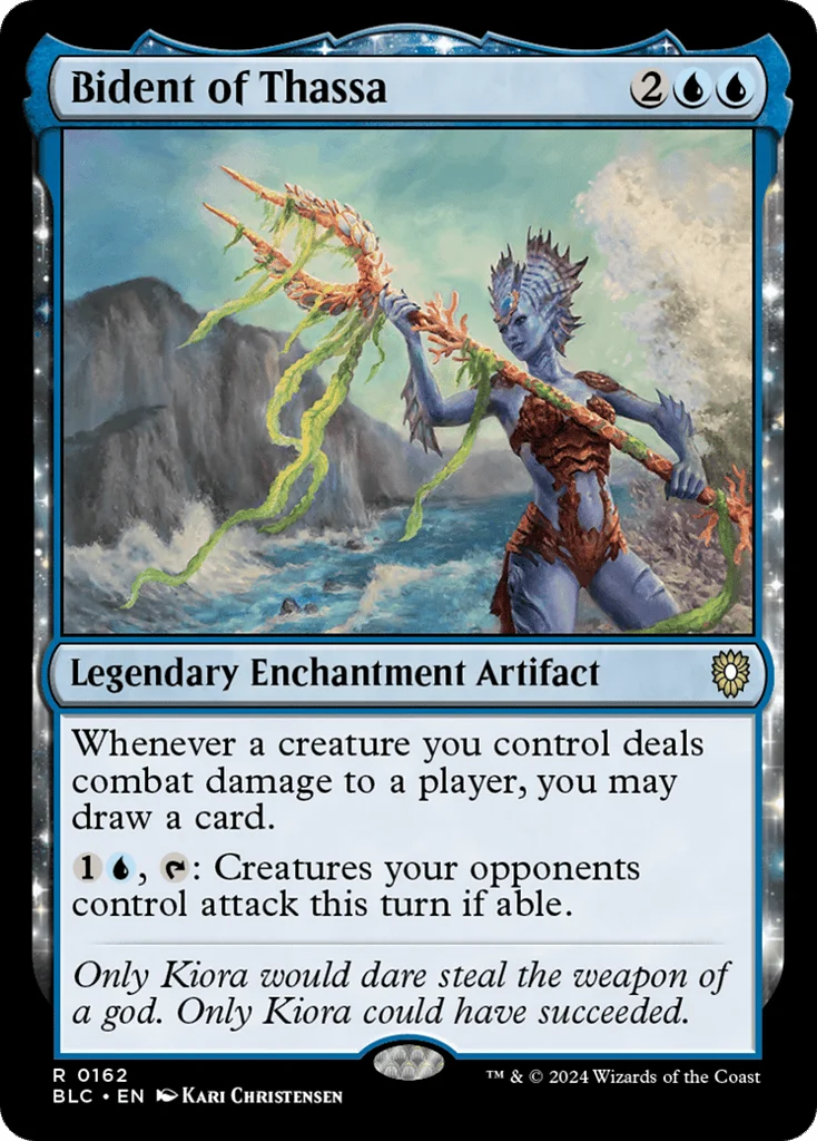 Bident of Thassa · Bloomburrow Commander