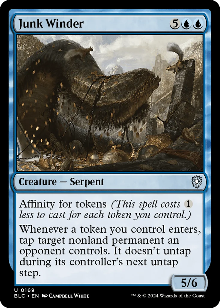 Junk Winder · Bloomburrow Commander