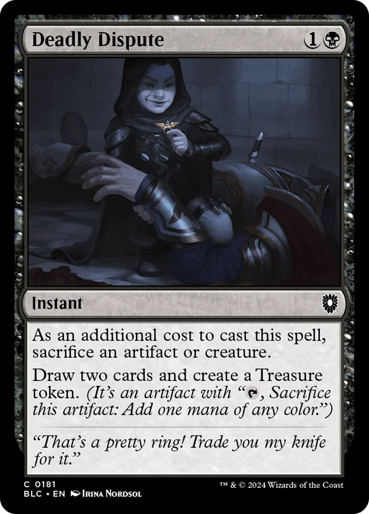 Deadly Dispute · Bloomburrow Commander