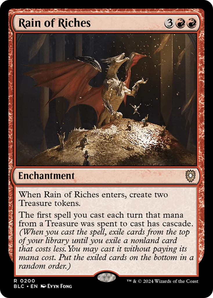 Rain of Riches · Bloomburrow Commander