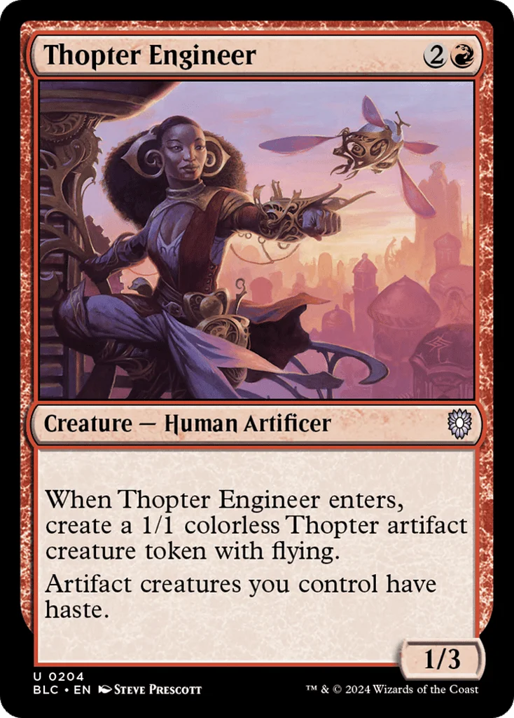 Thopter Engineer · Bloomburrow Commander