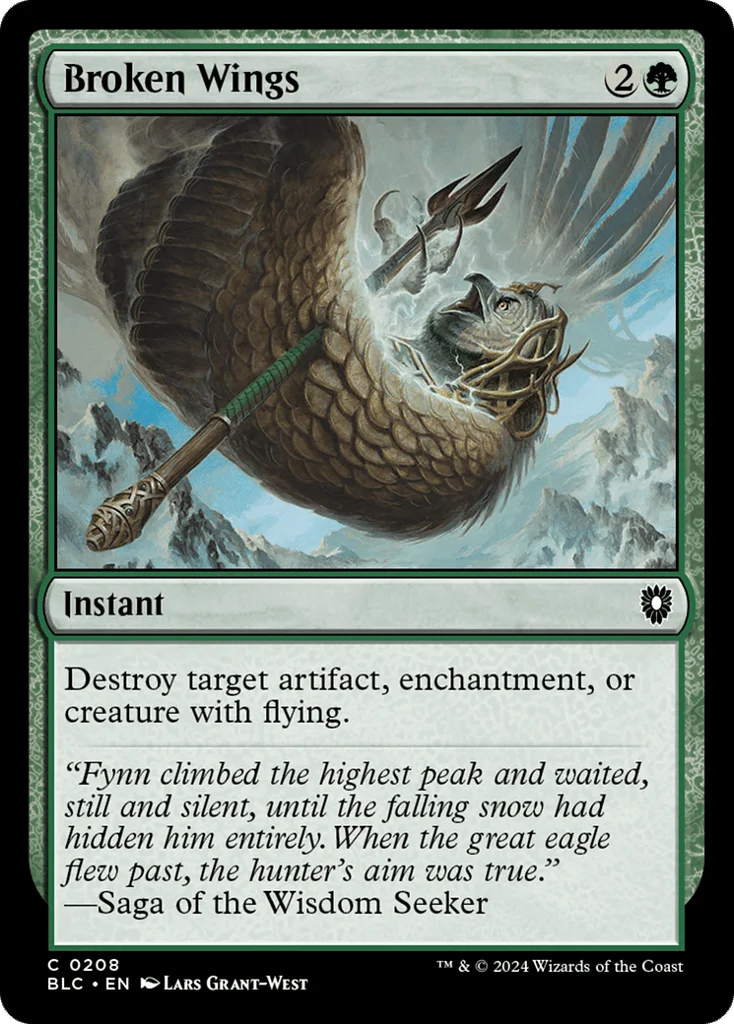Broken Wings · Bloomburrow Commander