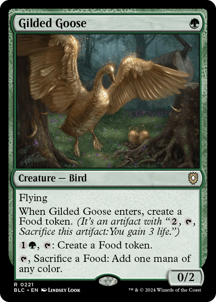 Gilded Goose · Bloomburrow Commander