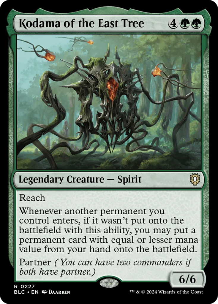 Kodama of the East Tree · Bloomburrow Commander