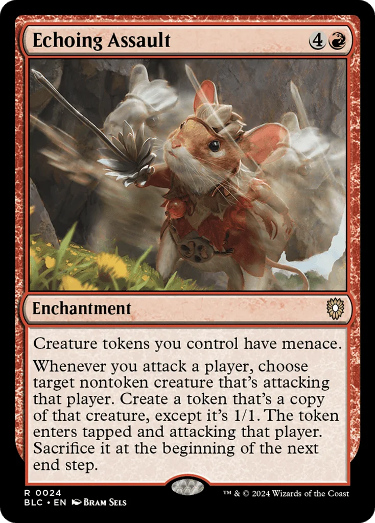 Echoing Assault · Bloomburrow Commander