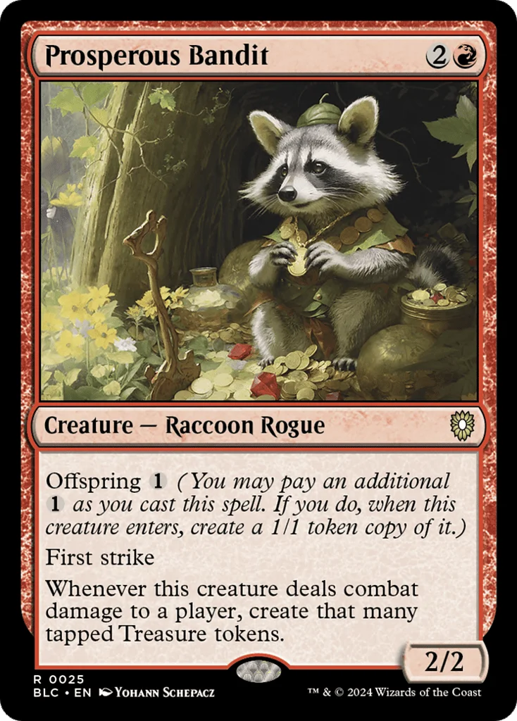 Prosperous Bandit · Bloomburrow Commander