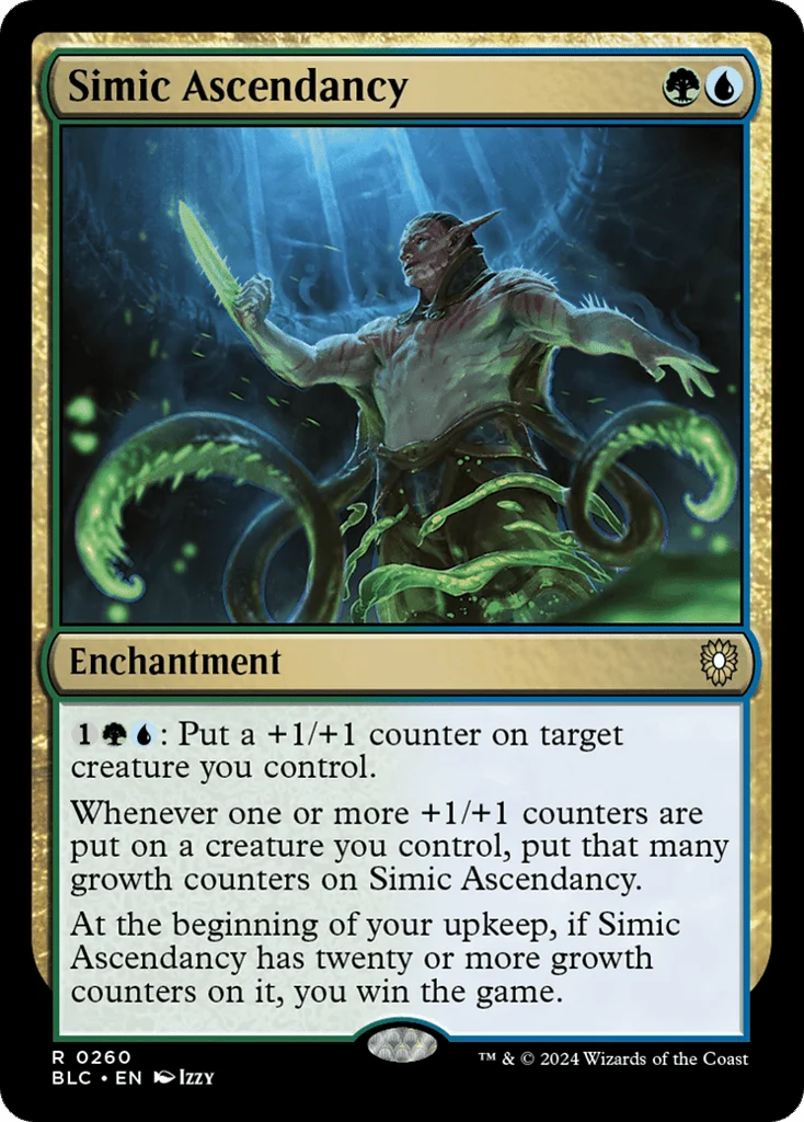 Simic Ascendancy · Bloomburrow Commander