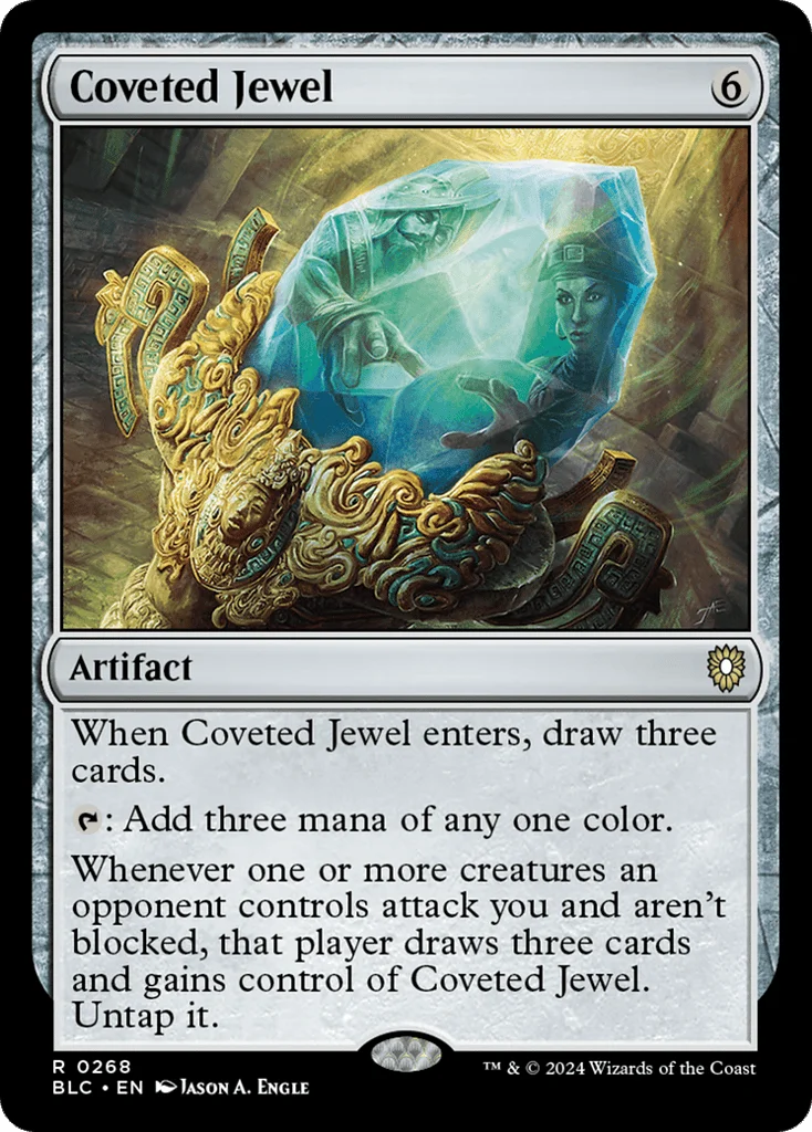 Coveted Jewel · Bloomburrow Commander
