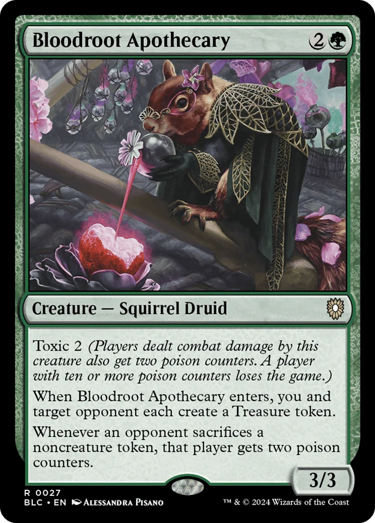 Bloodroot Apothecary · Bloomburrow Commander
