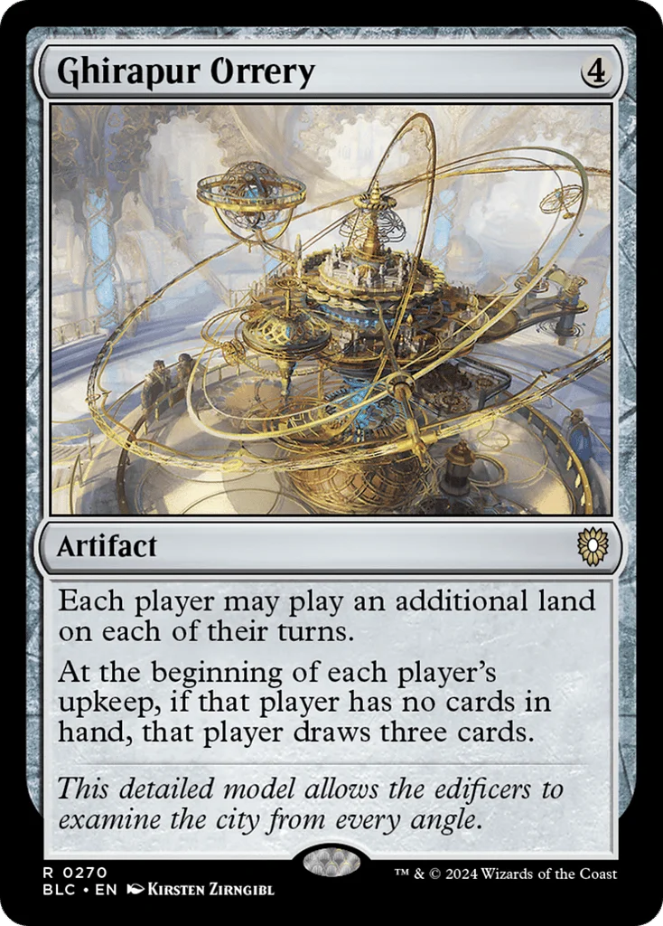 Ghirapur Orrery · Bloomburrow Commander