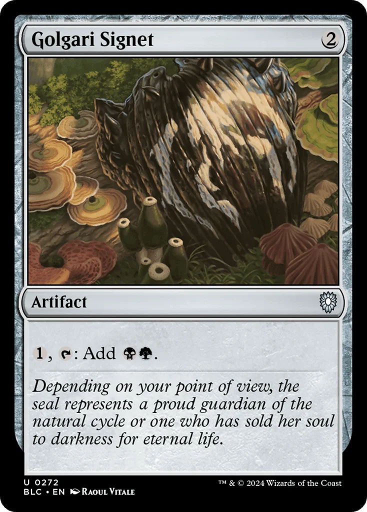 Golgari Signet · Bloomburrow Commander