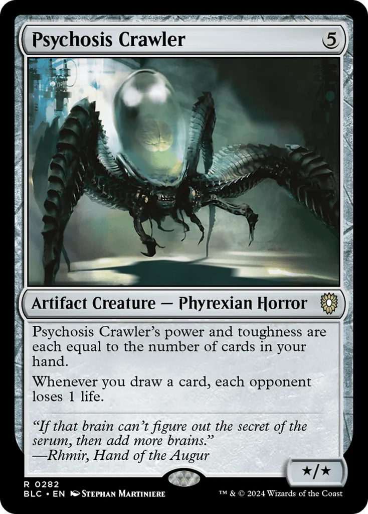 Psychosis Crawler · Bloomburrow Commander