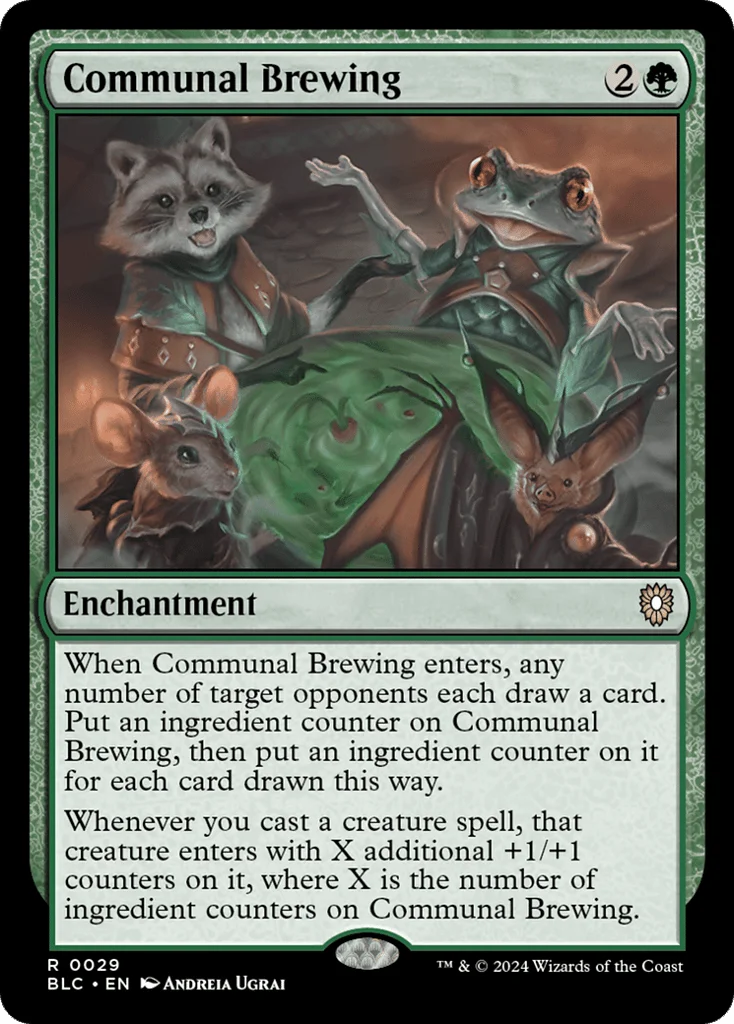 Communal Brewing · Bloomburrow Commander