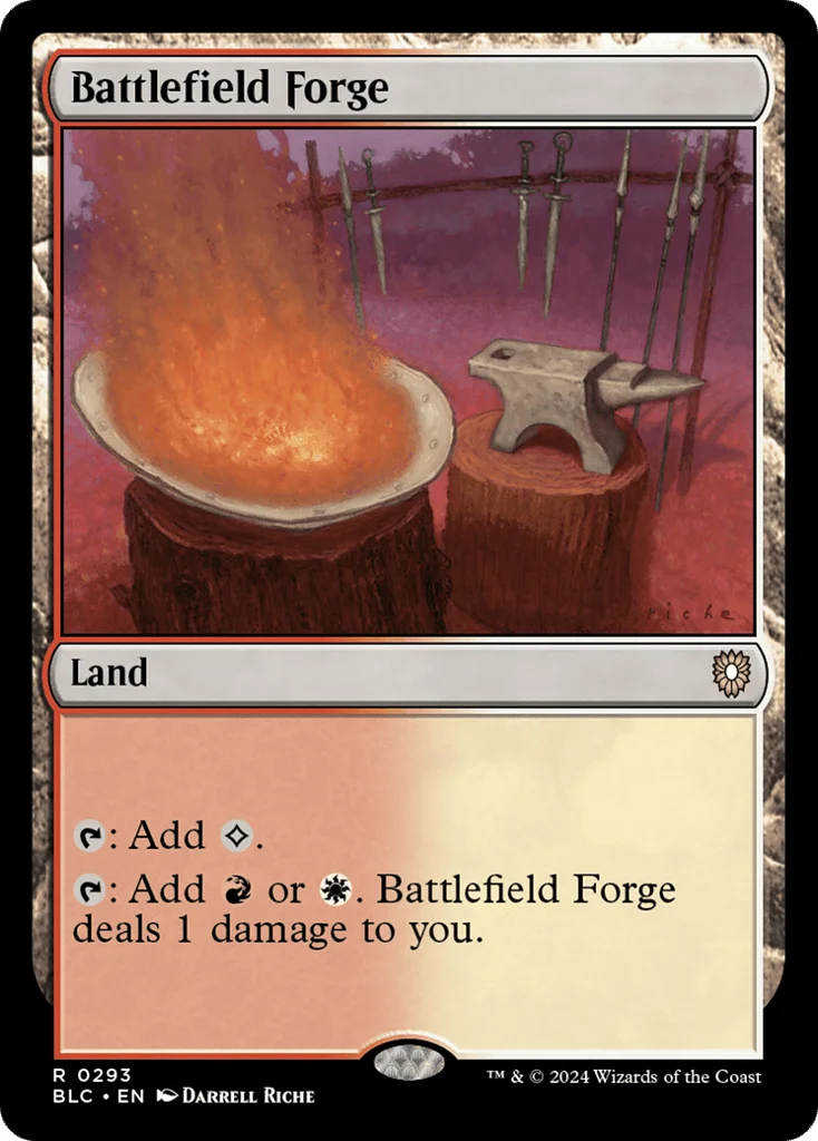 Battlefield Forge · Bloomburrow Commander