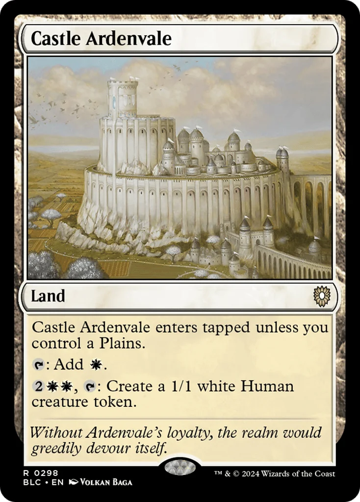 Castle Ardenvale · Bloomburrow Commander
