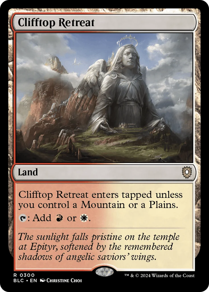 Clifftop Retreat · Bloomburrow Commander
