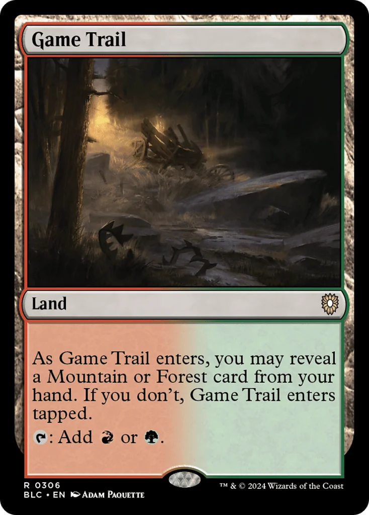Game Trail · Bloomburrow Commander