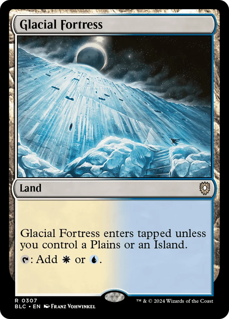 Glacial Fortress · Bloomburrow Commander