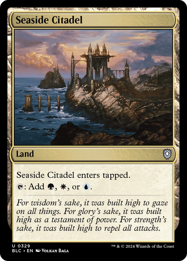 Seaside Citadel · Bloomburrow Commander