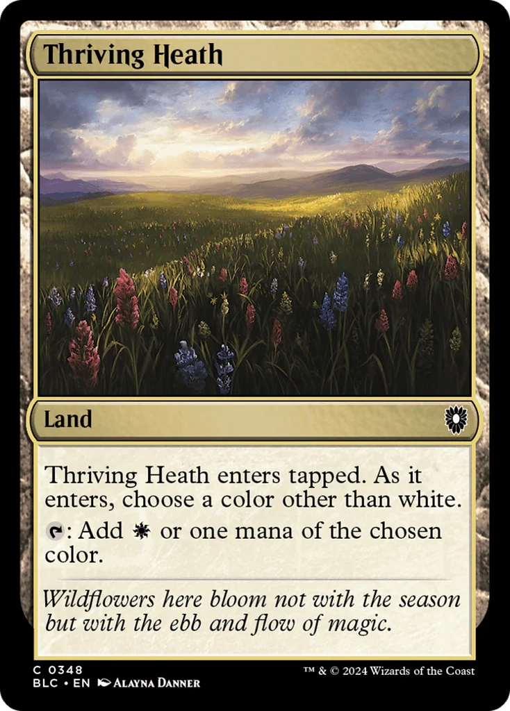Thriving Heath · Bloomburrow Commander