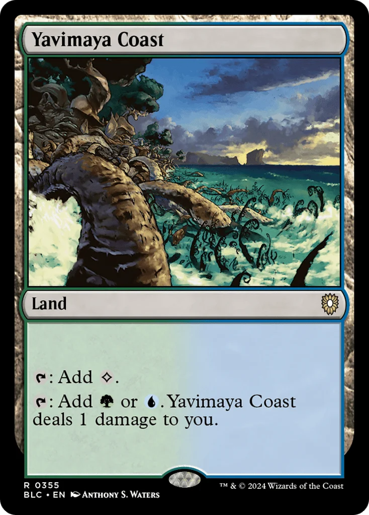 Yavimaya Coast · Bloomburrow Commander