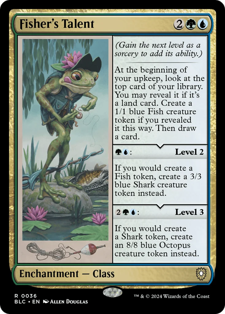 Fisher's Talent · Bloomburrow Commander