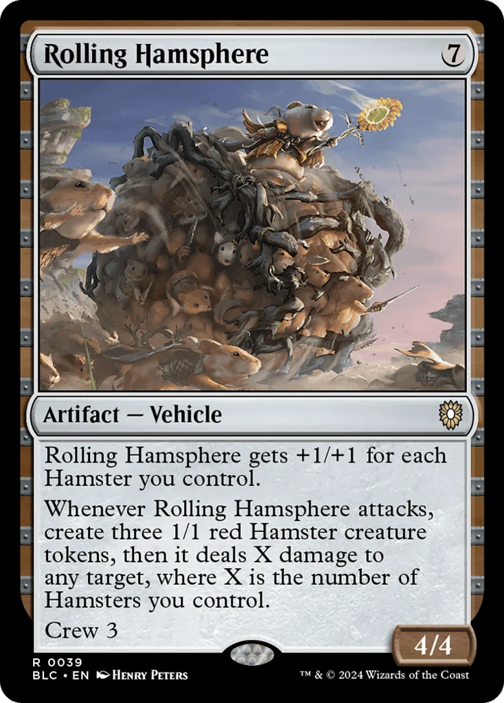 Rolling Hamsphere · Bloomburrow Commander