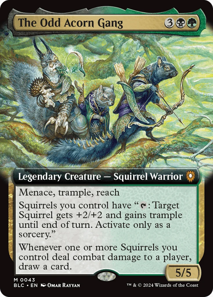 The Odd Acorn Gang · Bloomburrow Commander