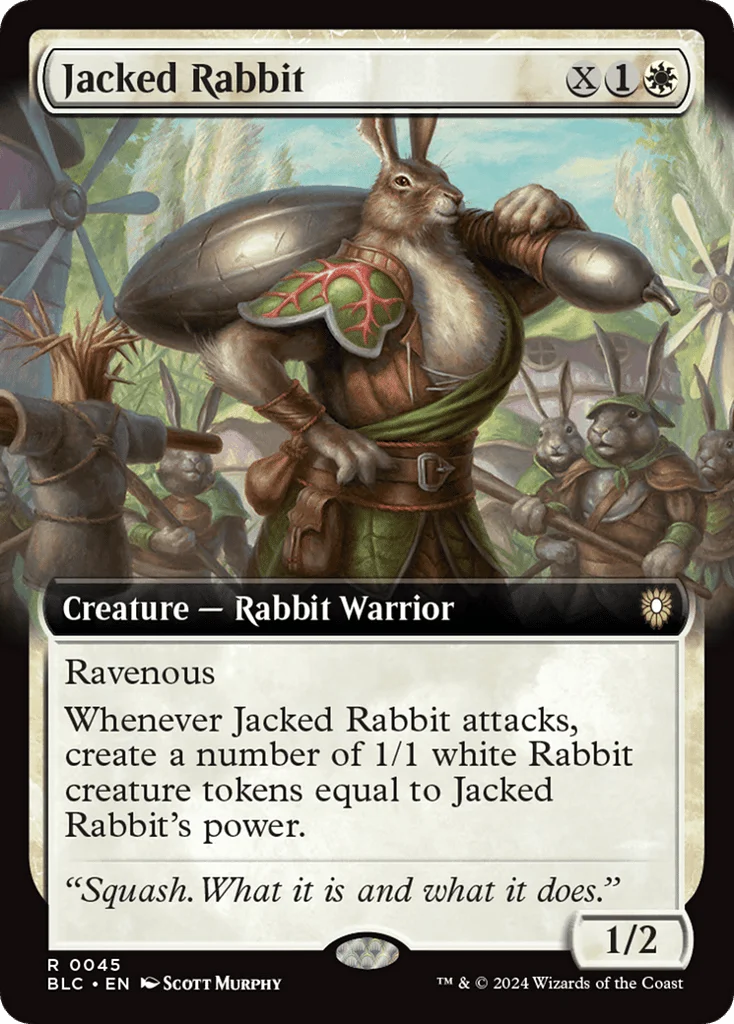 Jacked Rabbit · Bloomburrow Commander