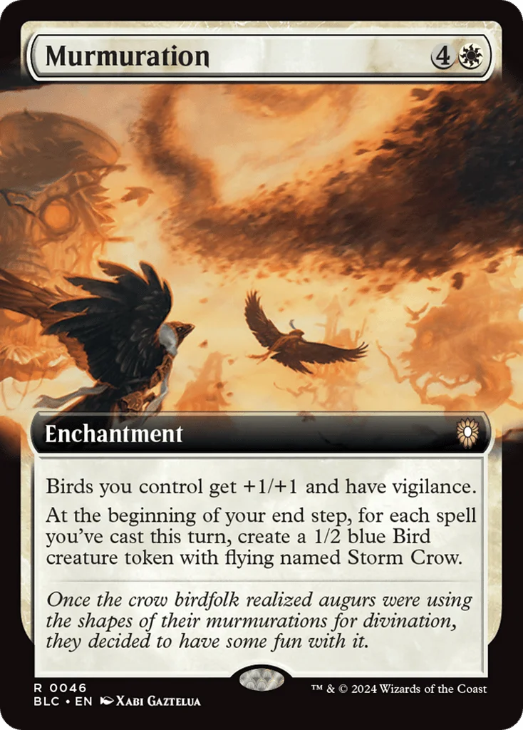 Murmuration · Bloomburrow Commander