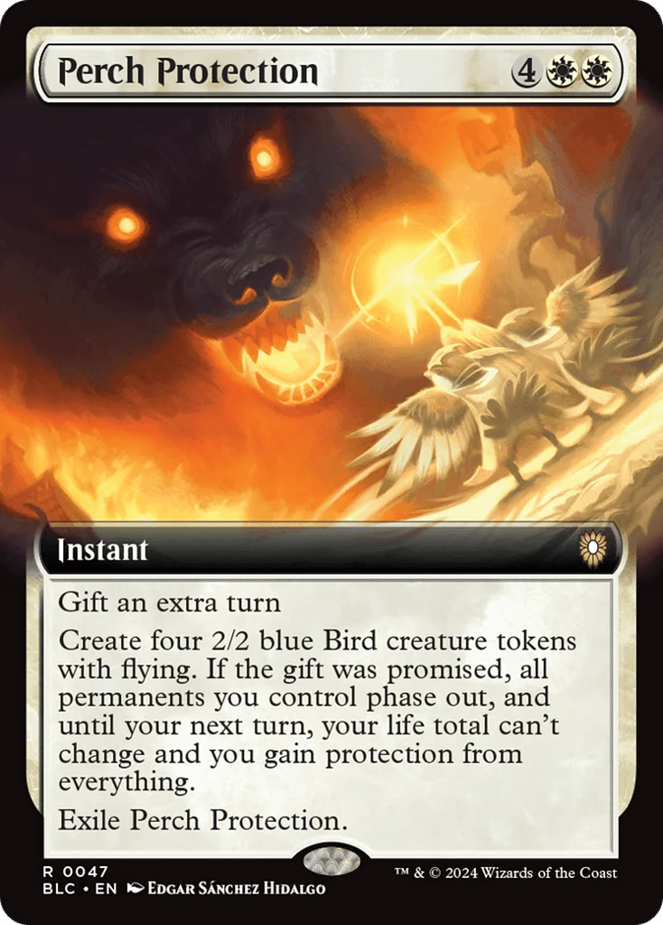 Perch Protection · Bloomburrow Commander