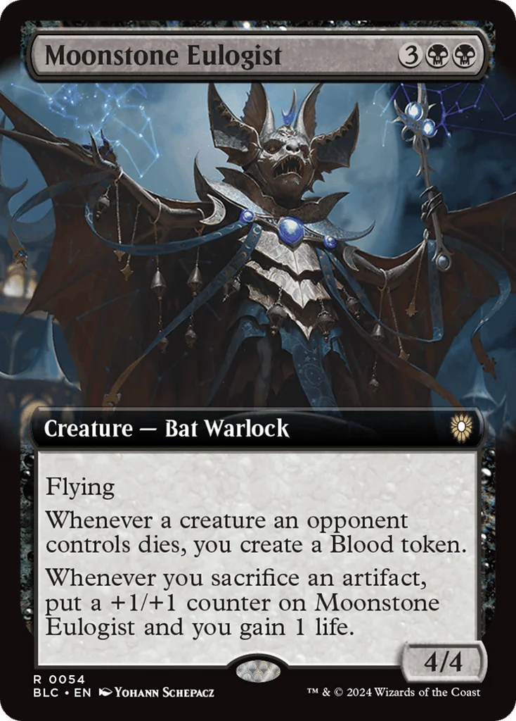 Moonstone Eulogist · Bloomburrow Commander