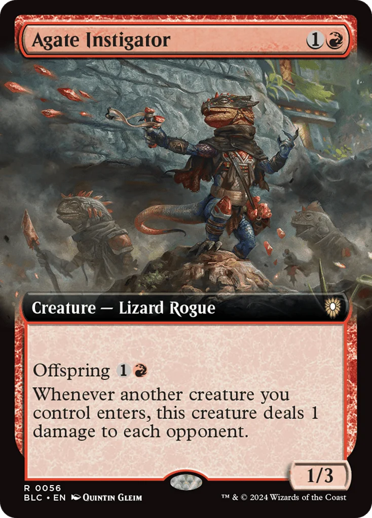 Agate Instigator · Bloomburrow Commander
