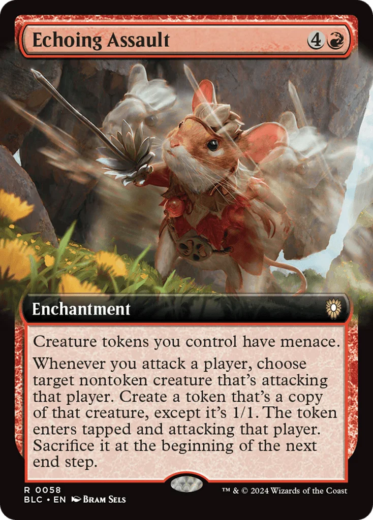 Echoing Assault · Bloomburrow Commander