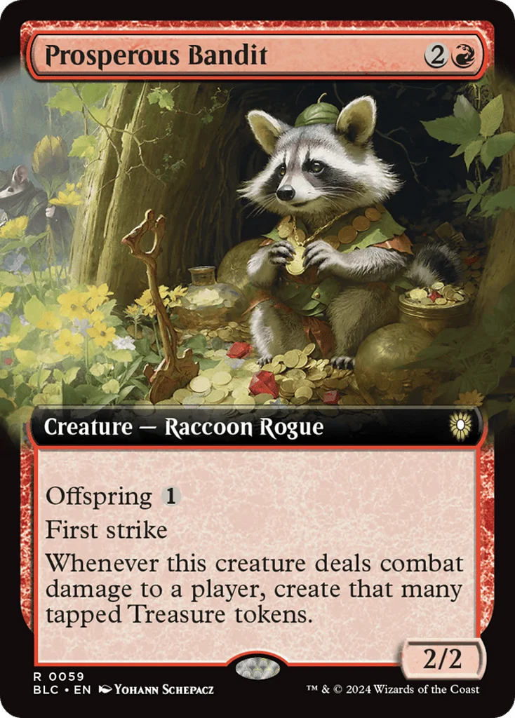 Prosperous Bandit · Bloomburrow Commander