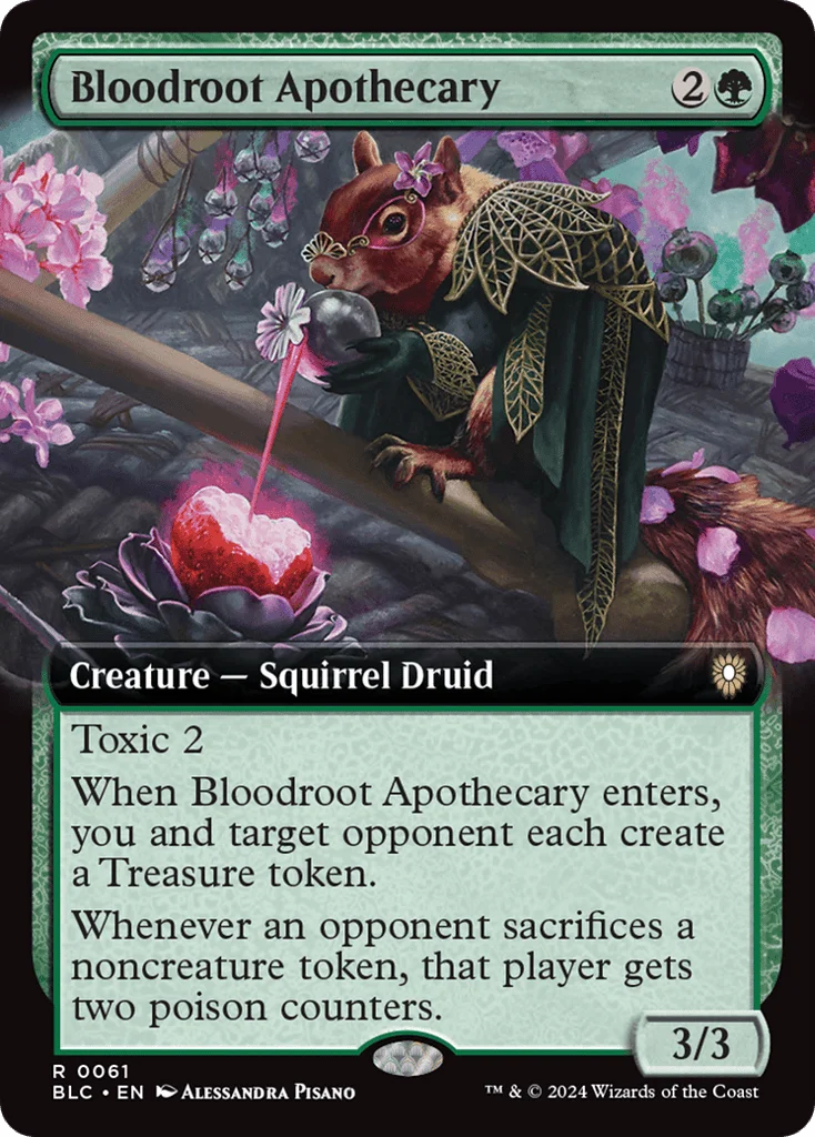 Bloodroot Apothecary · Bloomburrow Commander