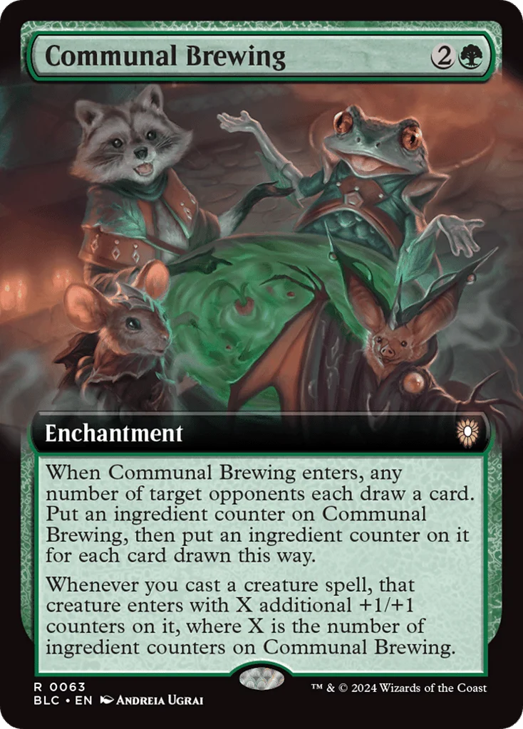 Communal Brewing · Bloomburrow Commander