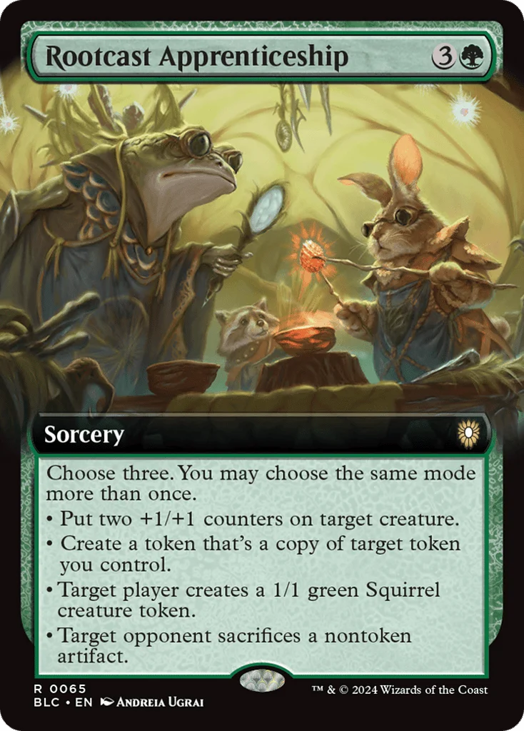 Rootcast Apprenticeship · Bloomburrow Commander