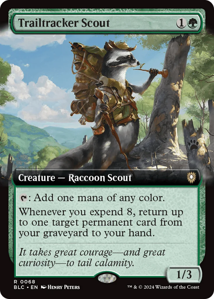 Trailtracker Scout · Bloomburrow Commander