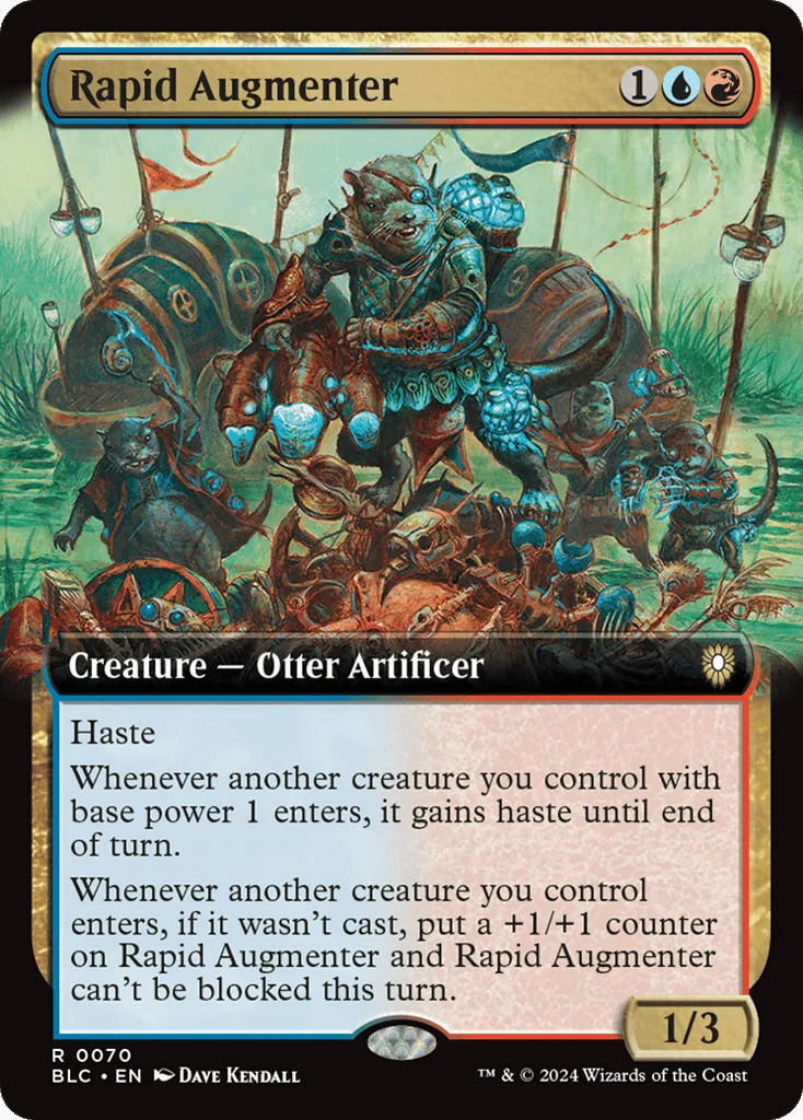 Rapid Augmenter · Bloomburrow Commander